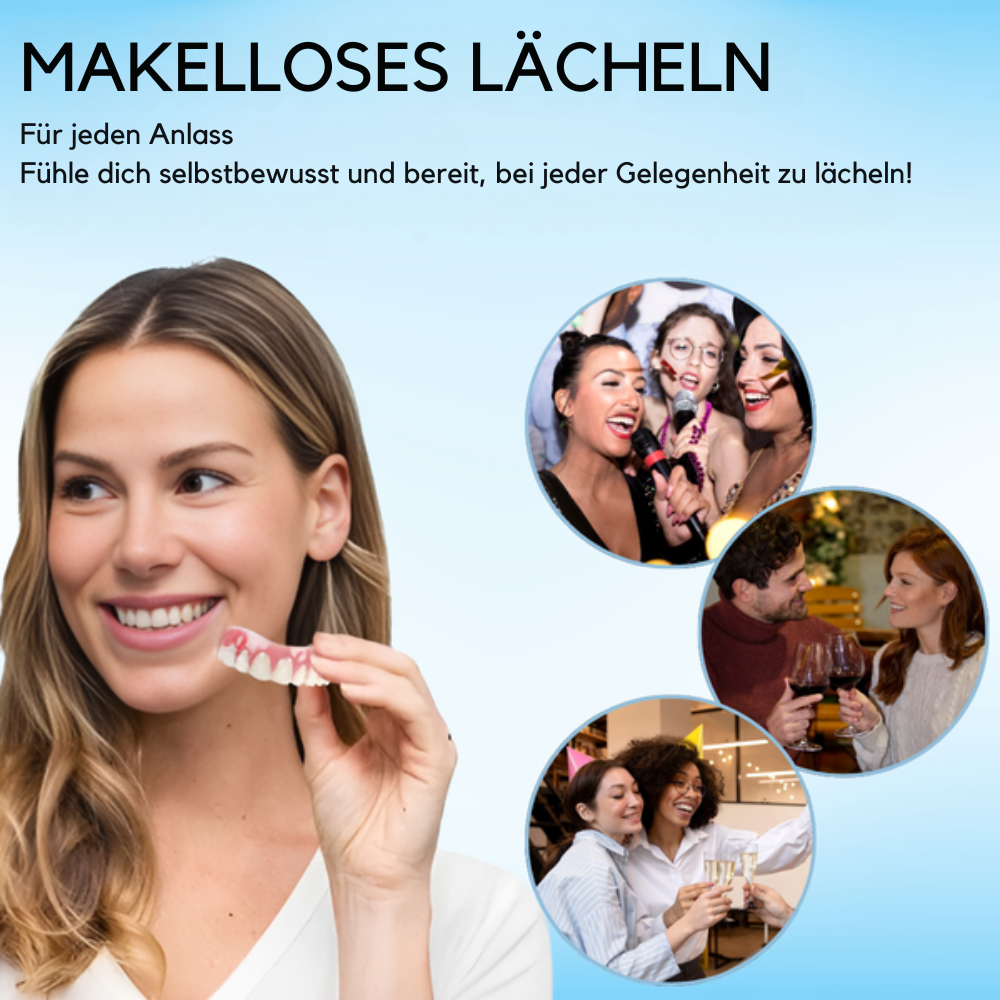 Denta – Relining-Set auf Silikonbasis | 1+1 GRATIS