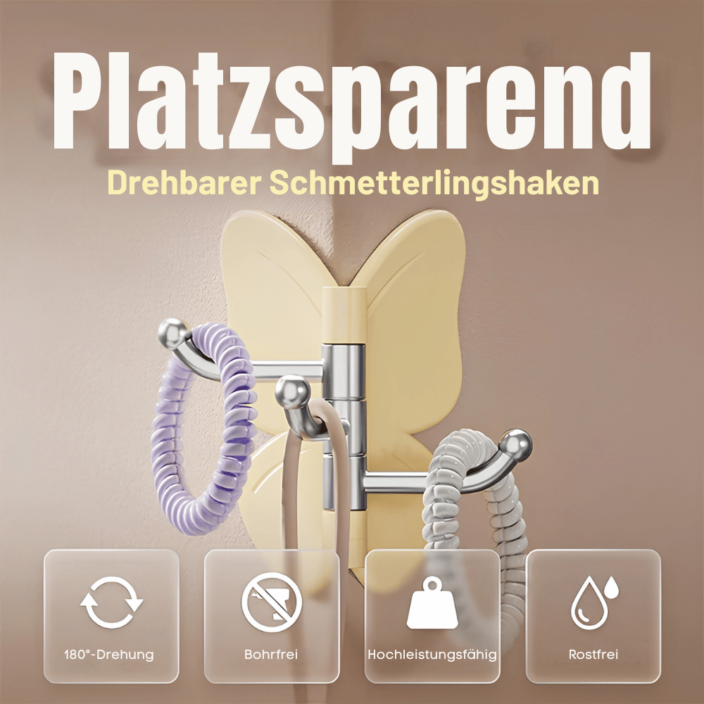 TruTurn — Drehbarer 3-Arm Haken | 1+1 GRATIS