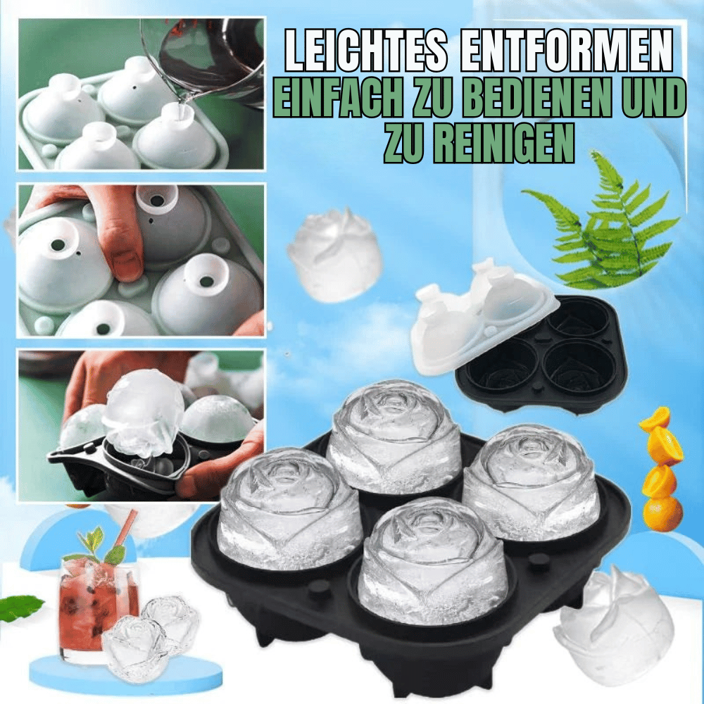 RoseChill — Romantische Eisform | 1+1 GRATIS