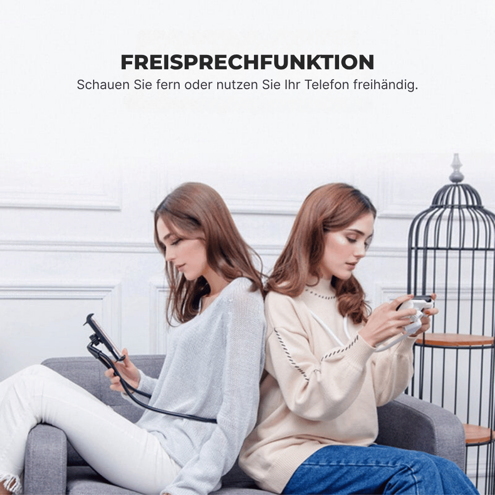 FlexiView – Freihändige Nackenhalterung | 1+1 GRATIS