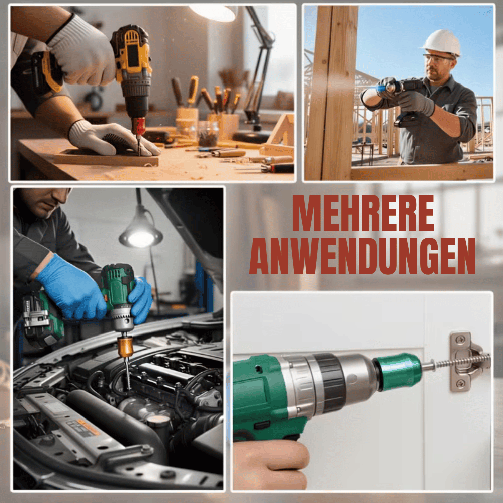 MagnaGrip Pro — Magnetischer Bit-Halter | 1+1 GRATIS