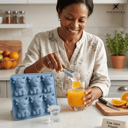 HighlandChill — Kuh Eiswürfel Form | 1+2 GRATIS