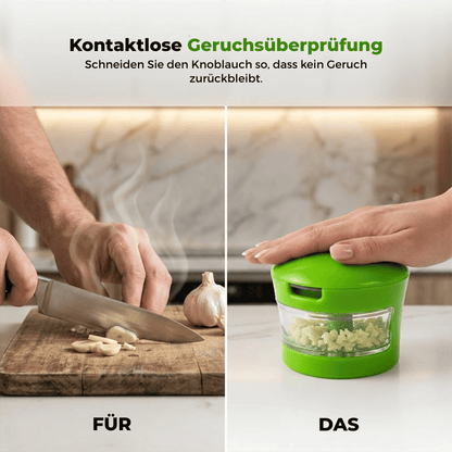 GarlicPrep — Knoblauchpresse ohne Geruch | 1+2 GRATIS