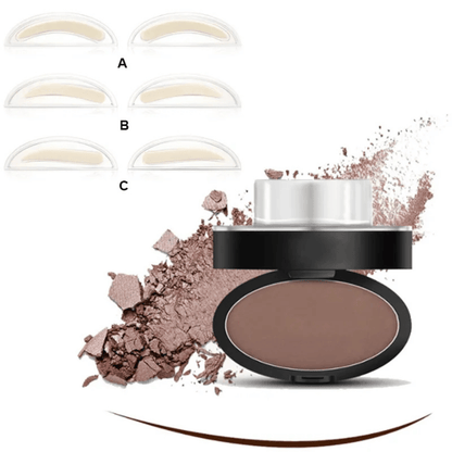 BrowMist — Wasserfestes Augenbrauen-Stempel-Set | 1+1 GRATIS