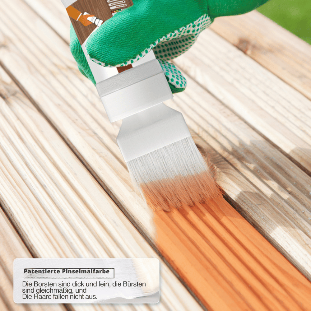 WoodGlide — 2-in-1 Pinsel & Farbe | 1+1 GRATIS