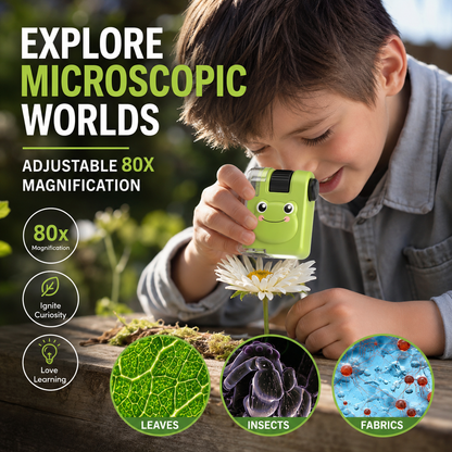 SnapScope — Tragbares Kinder-Mikroskop | 1+1 GRATIS