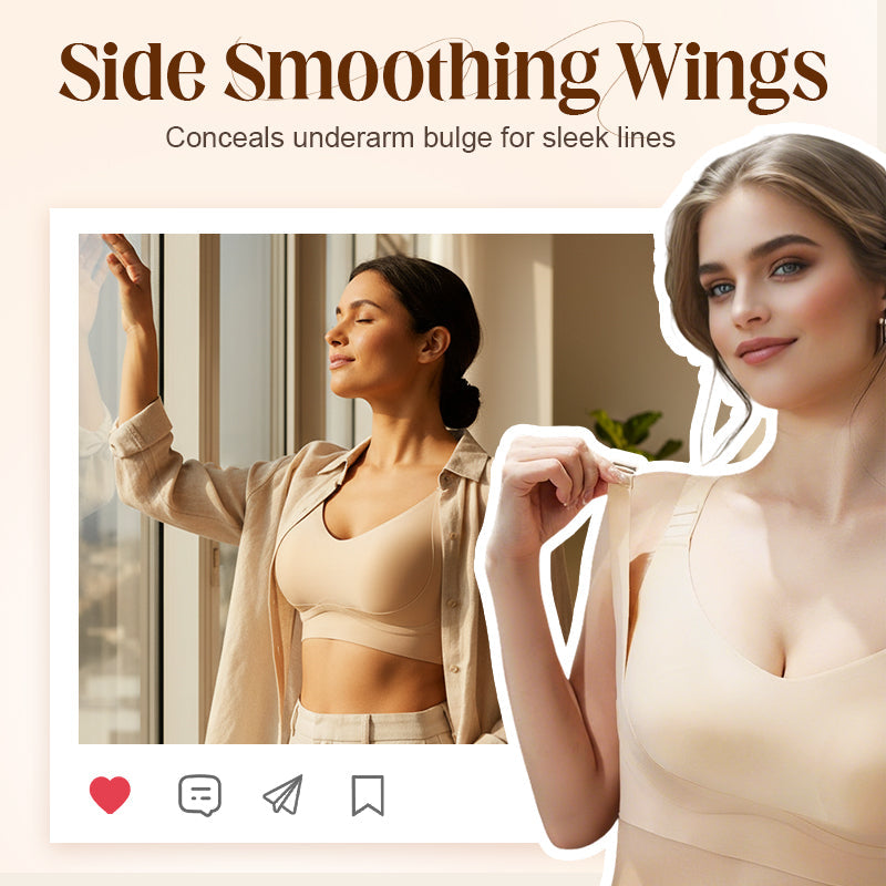 Emmeline – Damen Anti-Hänge-BH ohne Bügel mit verstellbarem Lift | 1+1 GRATIS