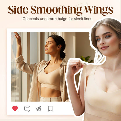 Emmeline – Damen Anti-Hänge-BH ohne Bügel mit verstellbarem Lift | 1+1 GRATIS