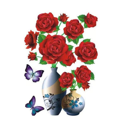 DecoBloom™ – 3D Vasen-Sticker | 1+2 GRATIS