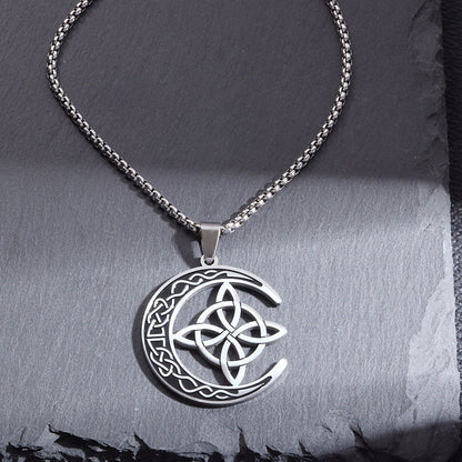 LunaForge – Symbolische Mondkette | 1+1 GRATIS