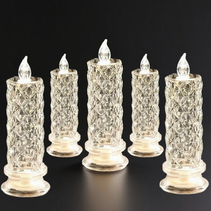 3+1 GRATIS | LED Kristall Kerzenlichter™ — Schaffe magische Atmosphären ohne Unordnung oder Risiko