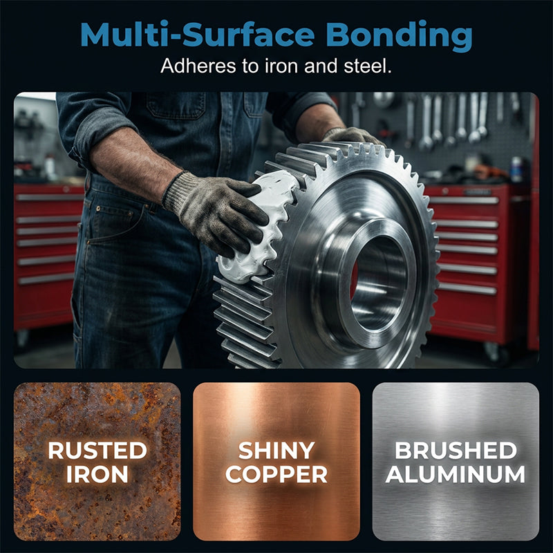 SteelBond Pro — Metall-Reparatur-Epoxidknete | 1+1 GRATIS