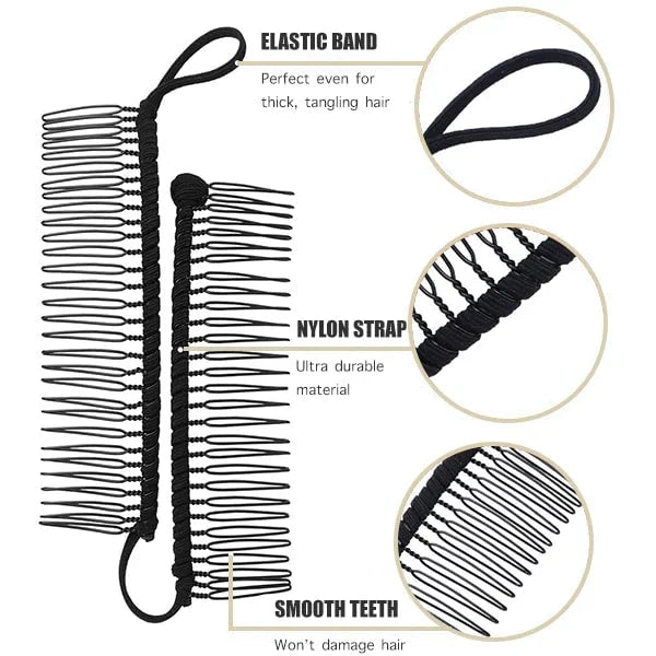 GlamGrip – Vintage Bananen-Haarclip | 1+2 GRATIS