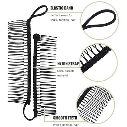 GlamGrip – Vintage Bananen-Haarclip | 1+2 GRATIS