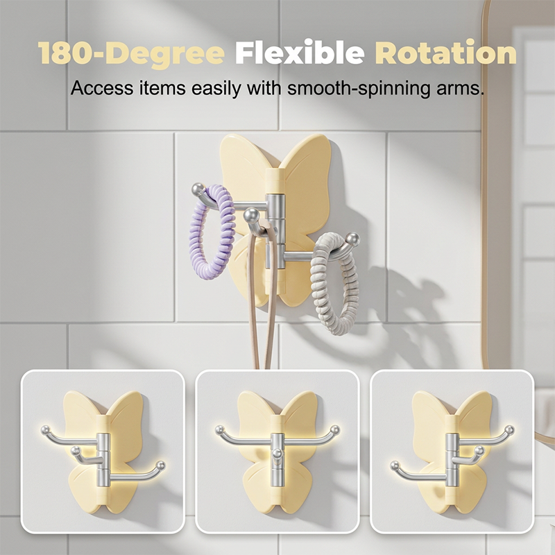 TruTurn — Drehbarer 3-Arm Haken | 1+1 GRATIS