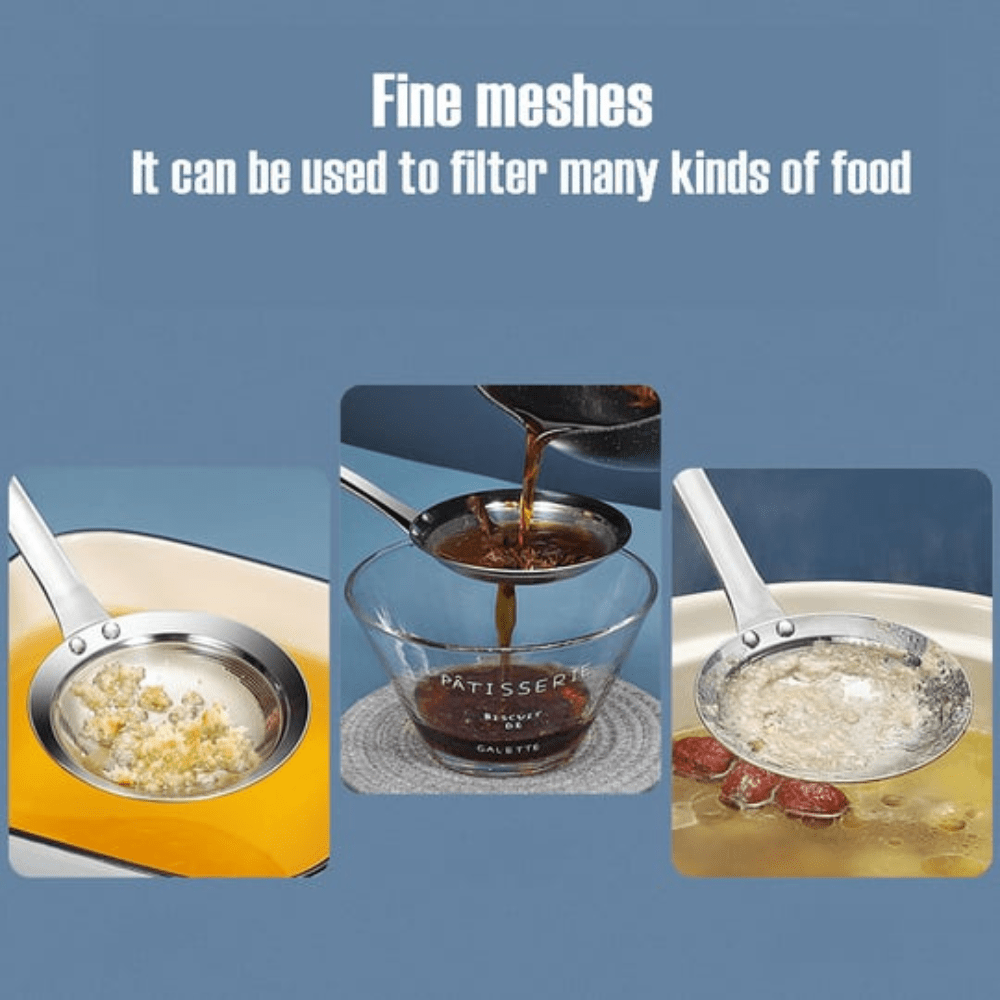 CookEase – Edelstahl Filterlöffel | 1+2 GRATIS