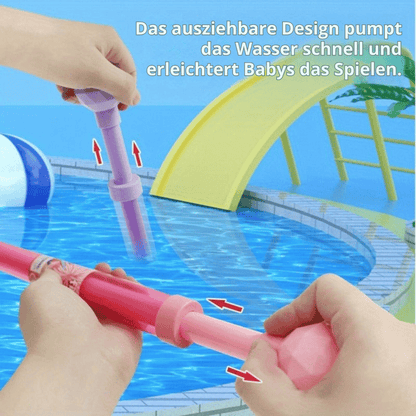 SplashRush — Wasser Spaßkanone | 1+2 GRATIS