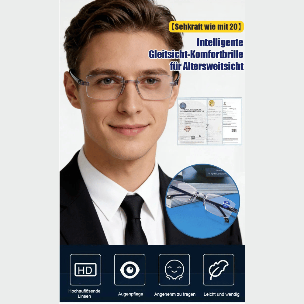 ClariVue — Komfort Lesebrille + 2.00 | 1+1 GRATIS