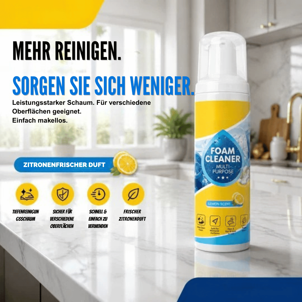 LumaFoam — Müheloser Fleckenentferner | 1+1 GRATIS