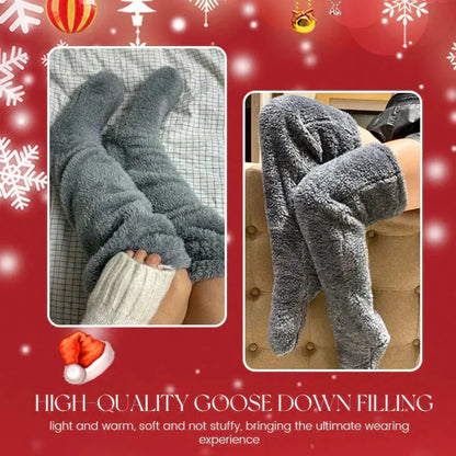 FeatherHug - Gänsedaunen-Kniesocken | 1+1 GRATIS