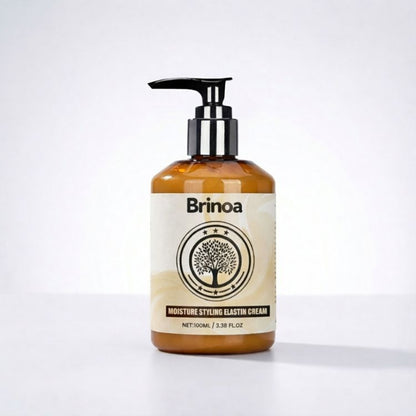Lockencreme für lockiges Haar | Marokkanische Pflegeformel mit Feuchtigkeitsbalance | Mehr Volumen & Definition 1
