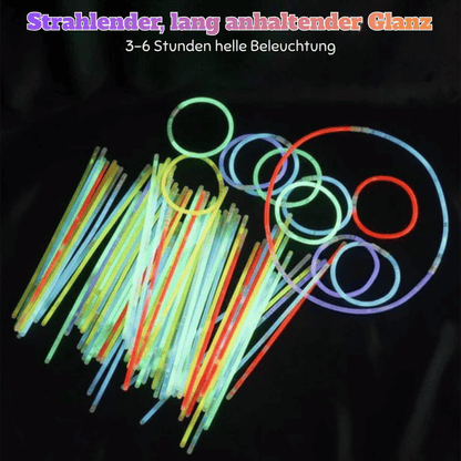 Glowsticks — Endloser Spaß, Brillantes Spiel | 1+1 GRATIS