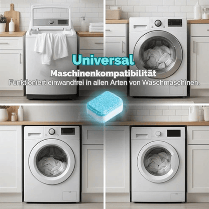 WasherRefresh 10 Stück — Waschmaschinen-Reinigungstabletten | 1+2 GRATIS