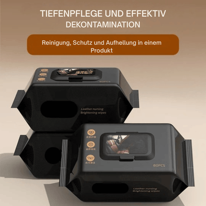 HyperLuxe — Leder Reinigungstücher | 1+1 GRATIS