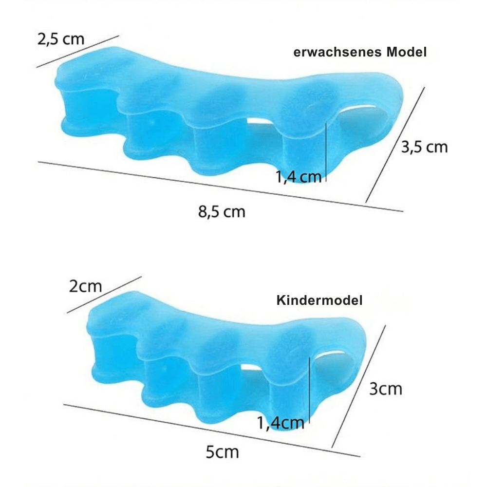 ToeAligner – Gel Zehentrenner | 1+1 GRATIS