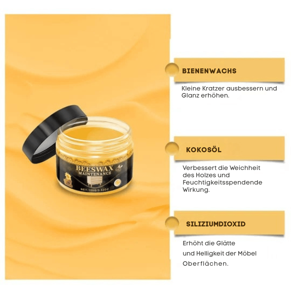 Wood Whisperer — Bienenwachs Holzpflege | 1+1 GRATIS