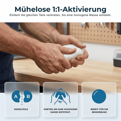 SteelBond Pro — Metall-Reparatur-Epoxidknete | 1+1 GRATIS