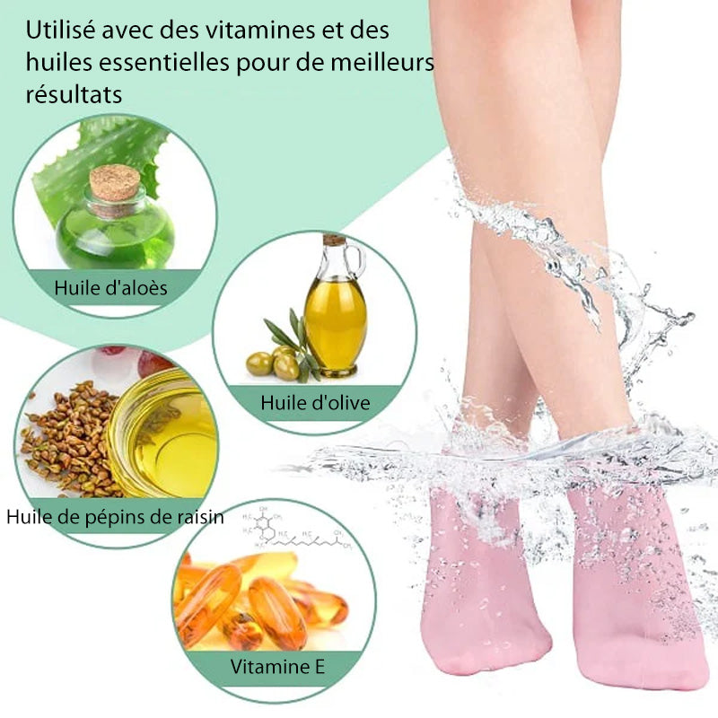 SoleSilk – Sanfte Pflege für Füße | 1+2 Paar GRATIS