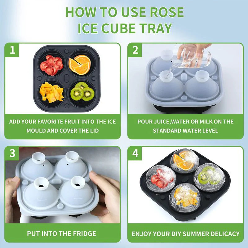 RoseChill — Romantische Eisform | 1+1 GRATIS