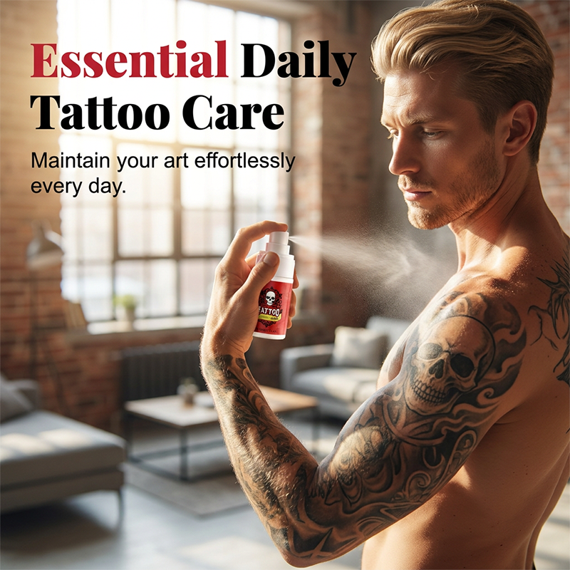 InkRevive — Tattoo-Pflegespray | 1+2 GRATIS