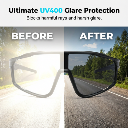 AdaptiveVision — Sport-Sonnenbrille | 1+1 GRATIS
