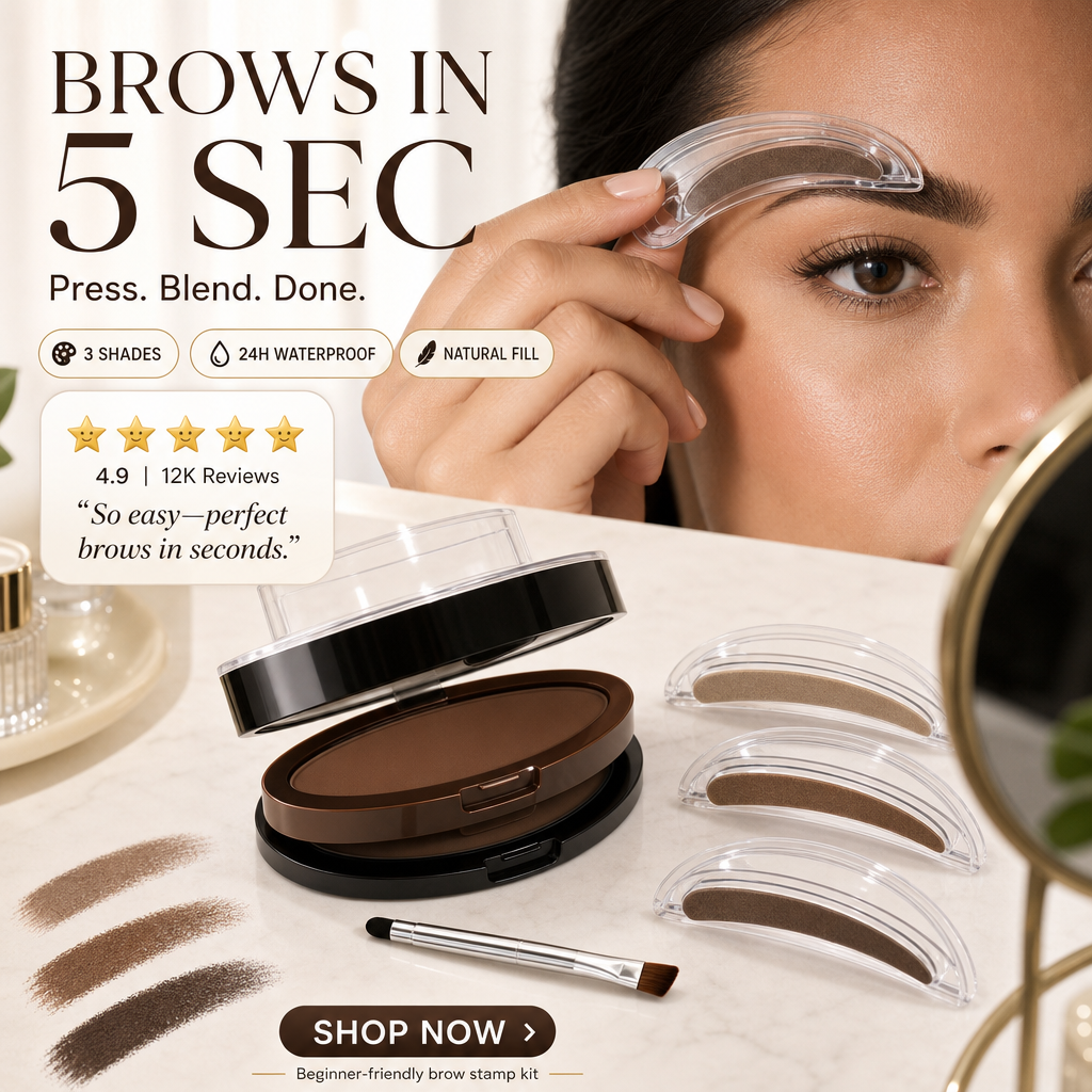 BrowStamp — Perfekte Brauen in Sekunden | 1+1 GRATIS