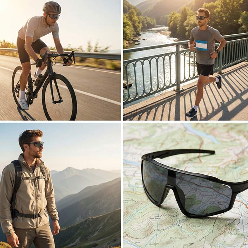 AdaptiveVision — Sport-Sonnenbrille | 1+1 GRATIS