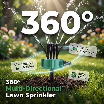 LushLawn — Flexibler Gartensprinkler | 1+1 GRATIS
