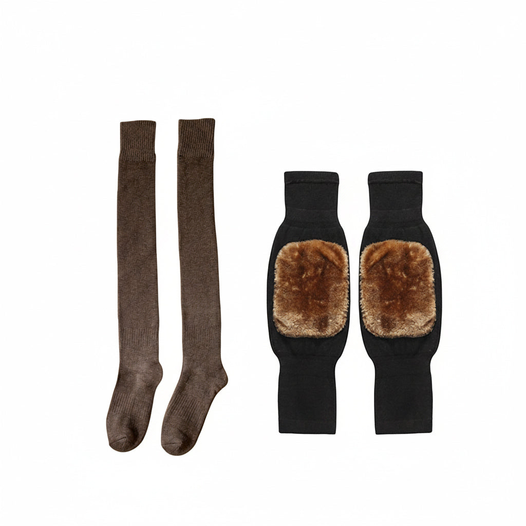 Stella — Gemütliche atmungsaktive Socken mit dehnbarem Sitz | 1+2 GRATIS
