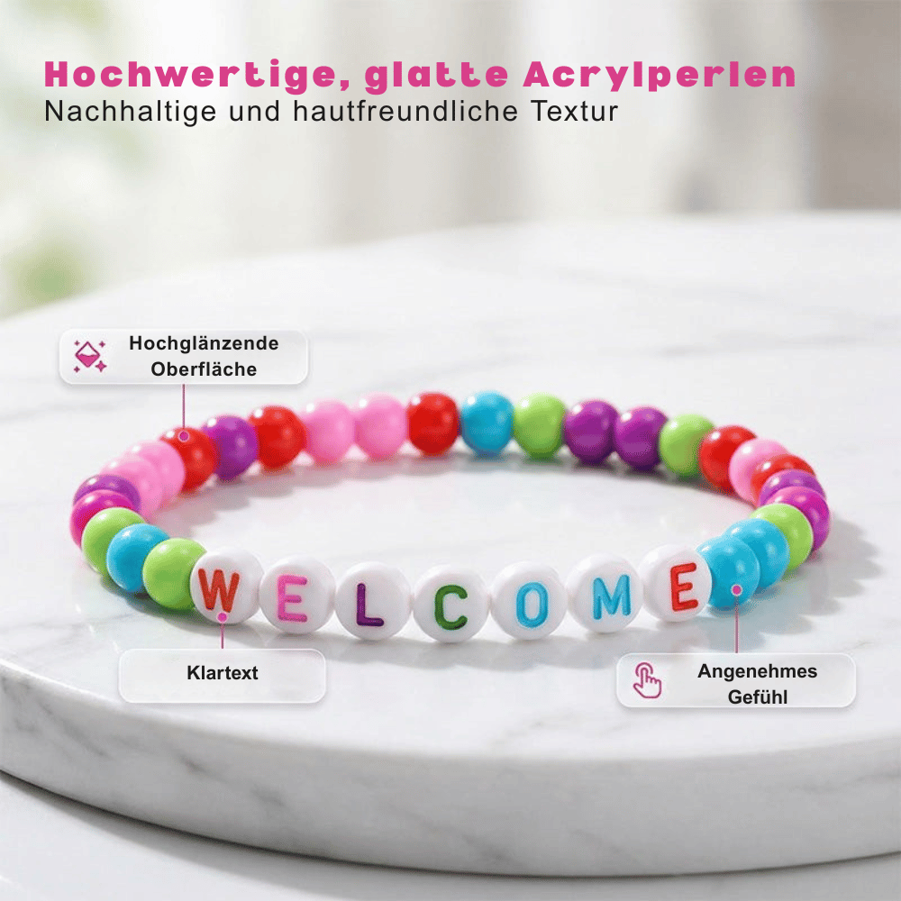 BeadBuddy — Bunte Perlenarmbänder für Kinder | 1+1 GRATIS