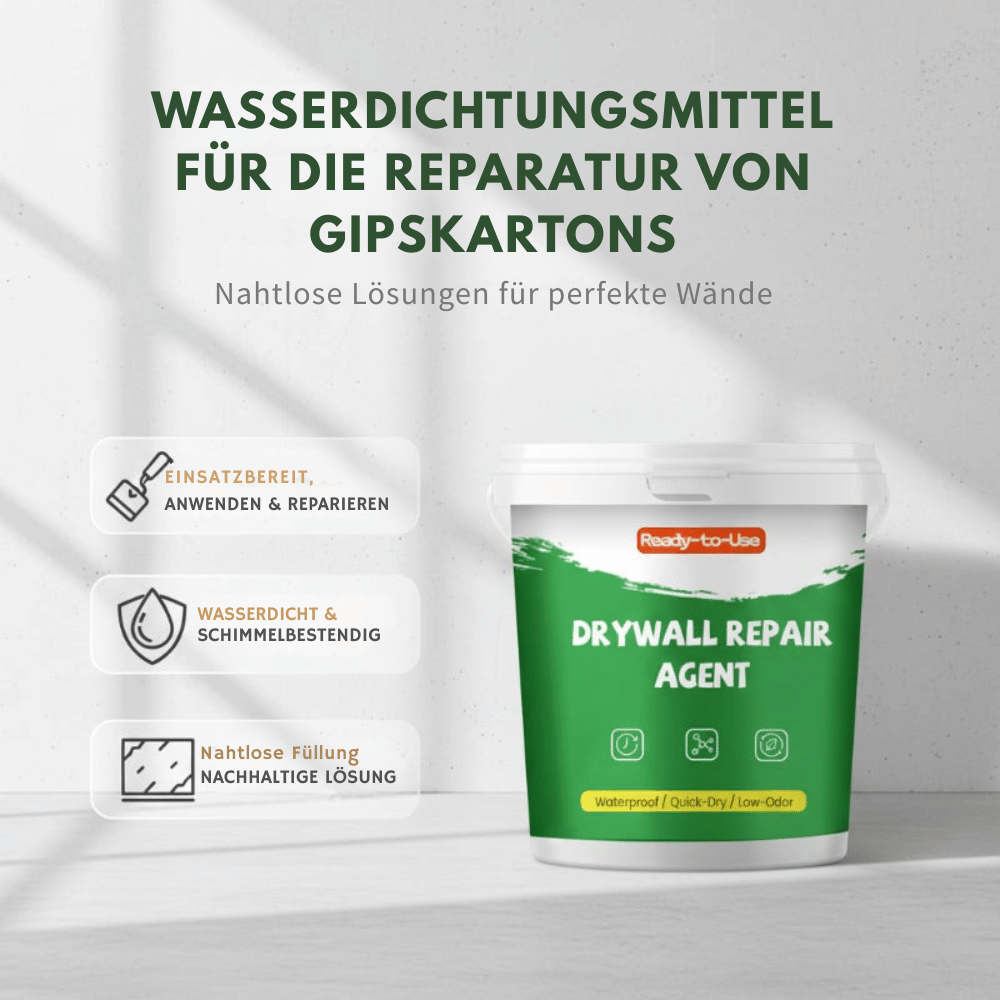 WallFix 500 g — Glatte Reparaturpaste | 1+1 GRATIS