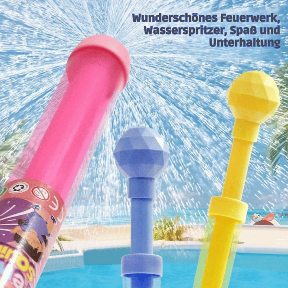 SplashRush — Wasser Spaßkanone | 1+2 GRATIS