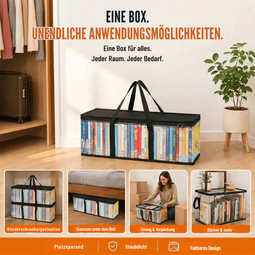 ClearNest — Transparente Aufbewahrungstaschen | 1+1 GRATIS