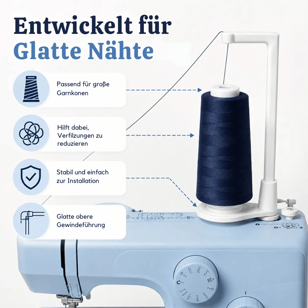 SewEasySpool — Großer Garnrollenhalter | 1+1 GRATIS
