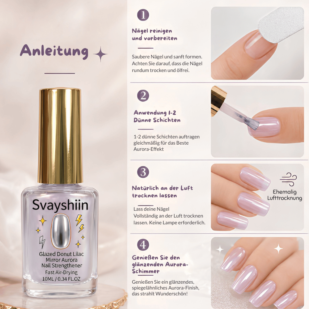 VelvetSheen — Lilac Aurora Nagelhärter | 1+1 GRATIS