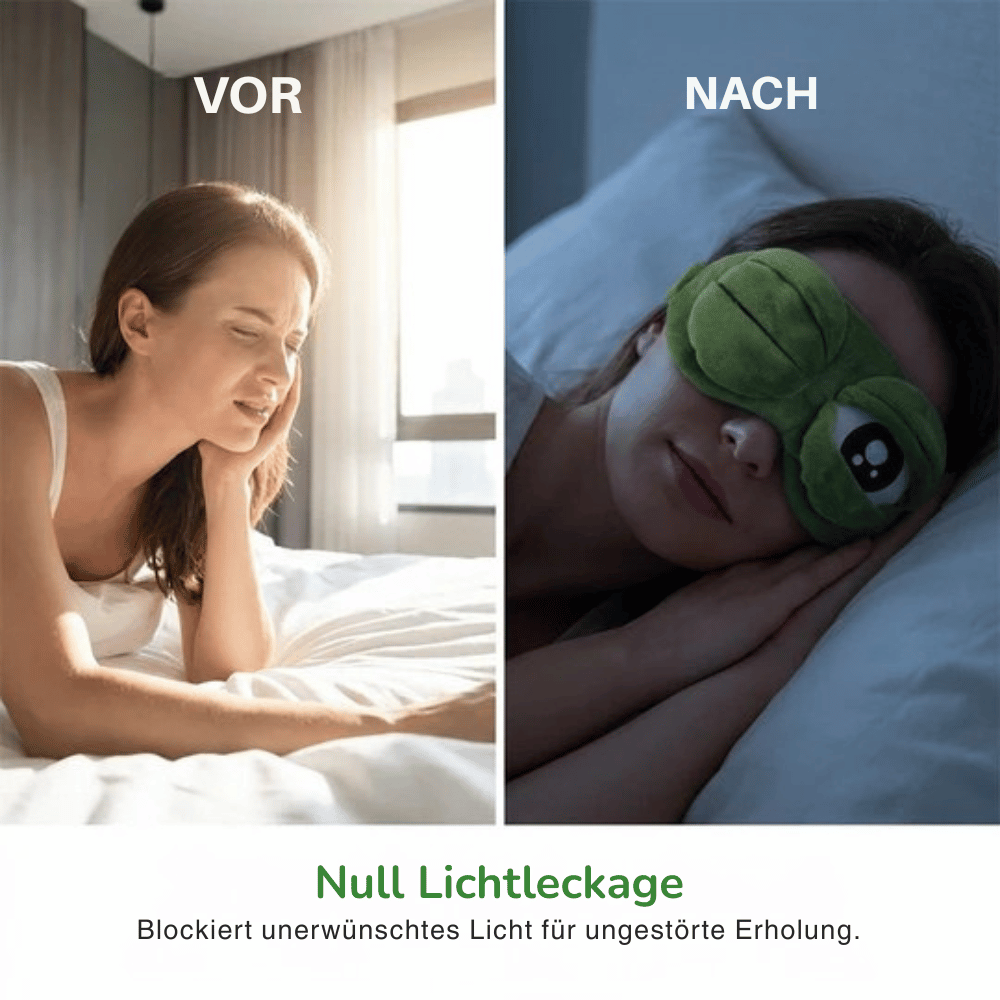 NightRipple — Schlafmaske mit Komplettabdunkelung | 1+1 GRATIS
