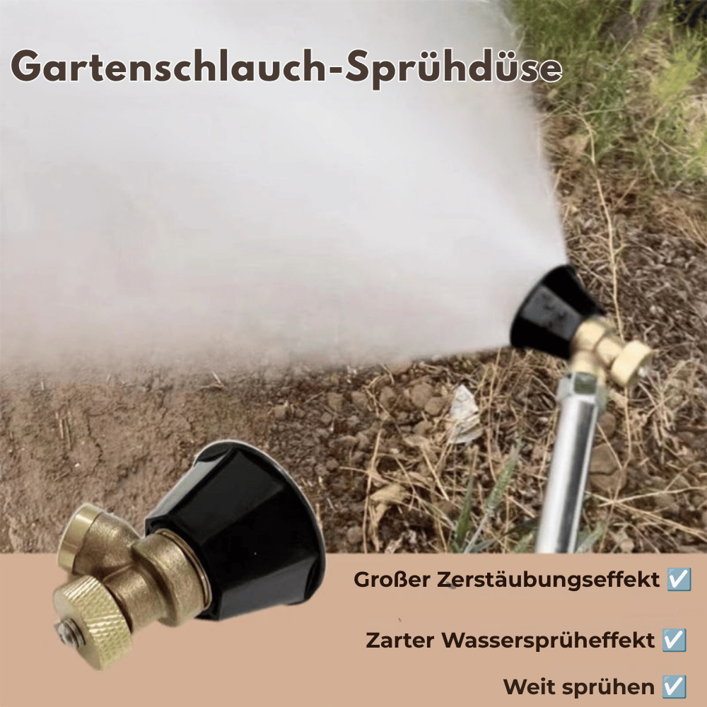 TitanMist – Verstellbare Kupfer Sprühdüse | 1+1 GRATIS