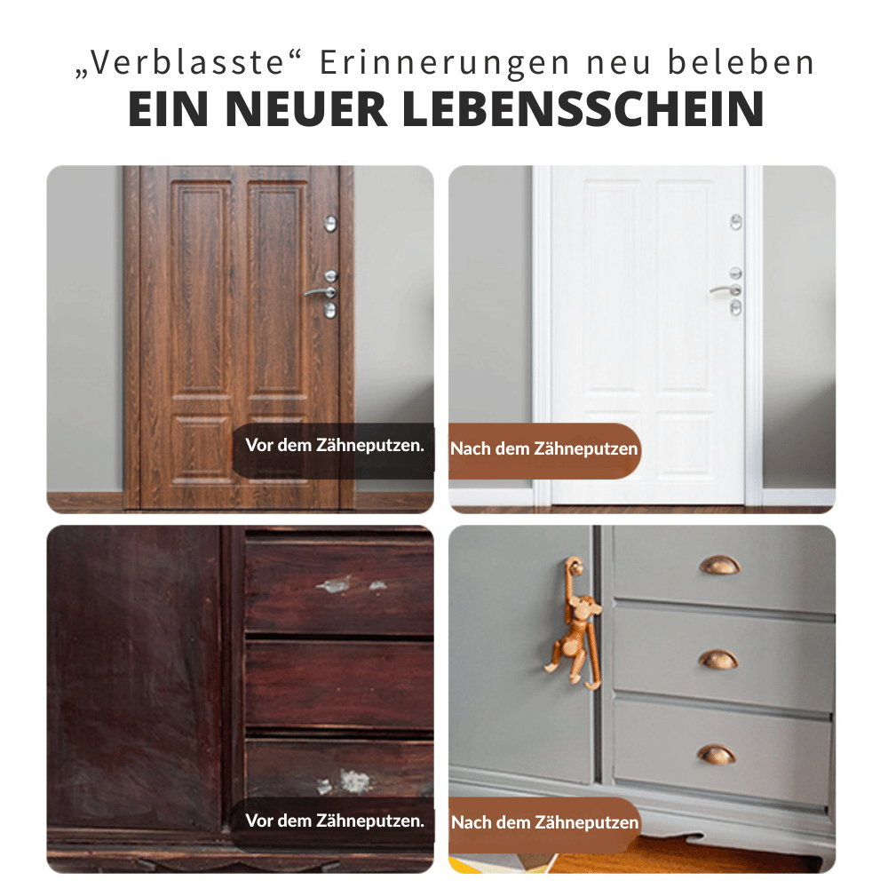 WoodGlide — 2-in-1 Pinsel & Farbe | 1+1 GRATIS
