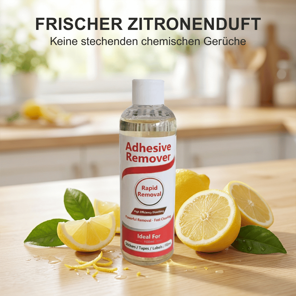 CitrusSheen — Etikettenentferner Spray | 1+1 GRATIS