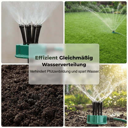 LushLawn — Flexibler Gartensprinkler | 1+1 GRATIS
